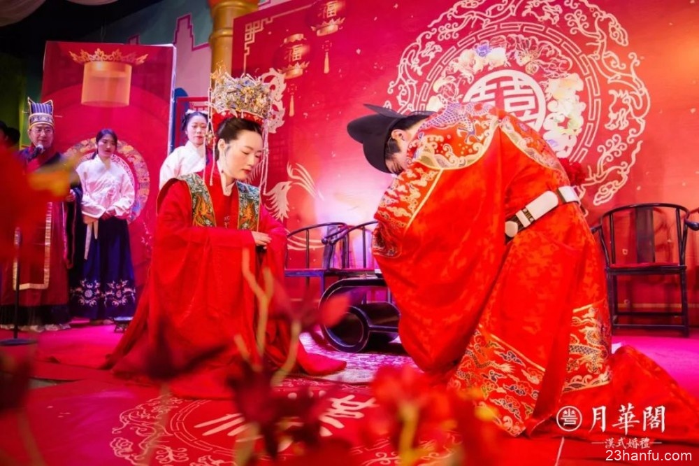 【汉服婚礼】凤冠霞帔，海誓山盟，一对新人的汉式明制婚礼